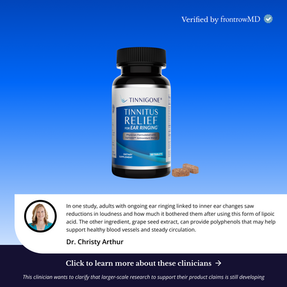 Tinnigone® Ear Ringing Supplement